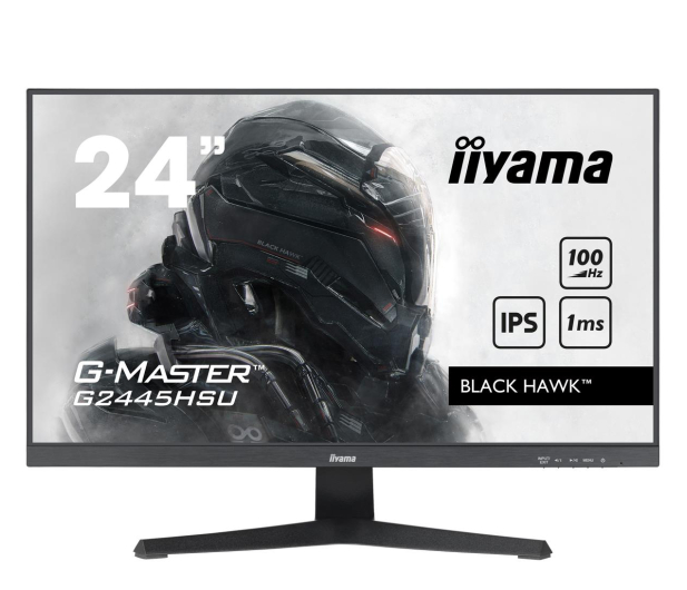 IIYAMA 24" Black Hawk G-Master G2445HSU-B1 IPS/FHD/100Hz/1ms - 1193574 - zdjęcie